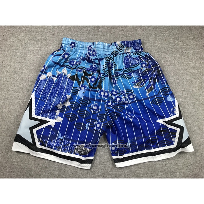 Pantaloncini Orlando Magic Lunar New Year Mitchell & Ness Just Don Blu